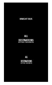making the knight bus